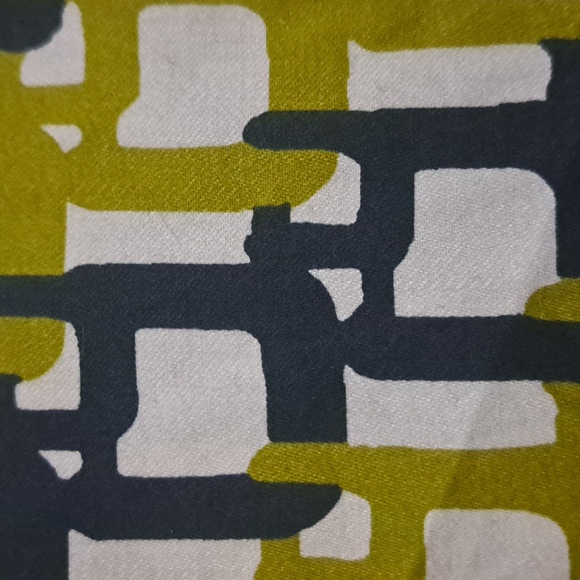 🗽Jones New York Collection Size M  lime green & navy blue ⛓️ chain link design - Picture 4 of 7